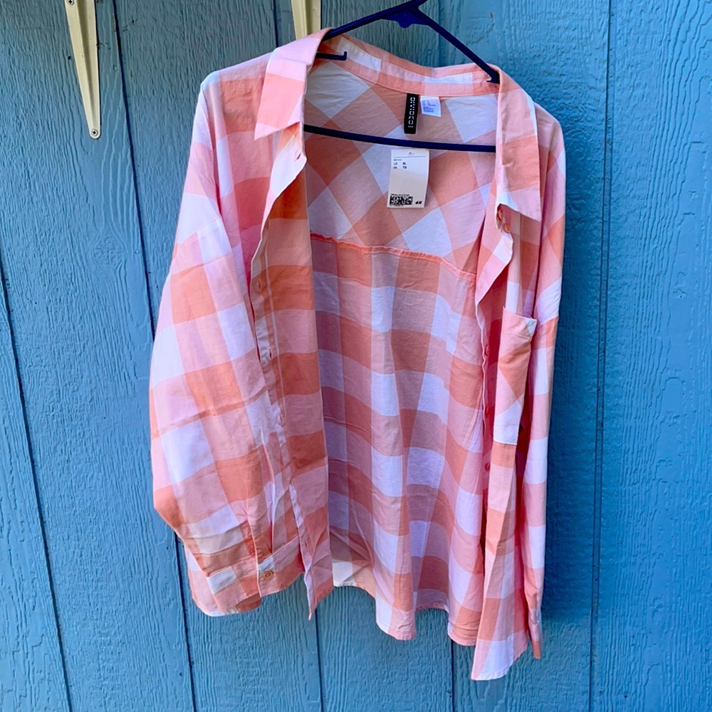 NWT H&M blouse button up